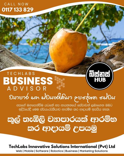 කූල් තැඹිලි ව්‍යාපාරයක් ආරම්භ කර ආදායම් උපයමු