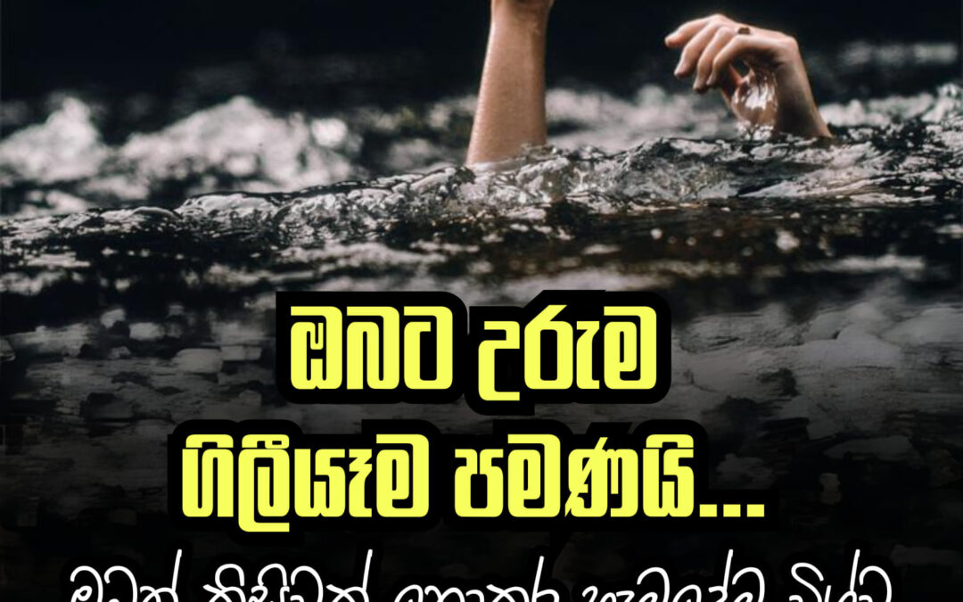 ජීවිතයේ ඔබට එදිනෙදා හමුවන සියළු දේ දුක්බර, අසතුටුදායක, කරදකාරී දේ නොවේ.